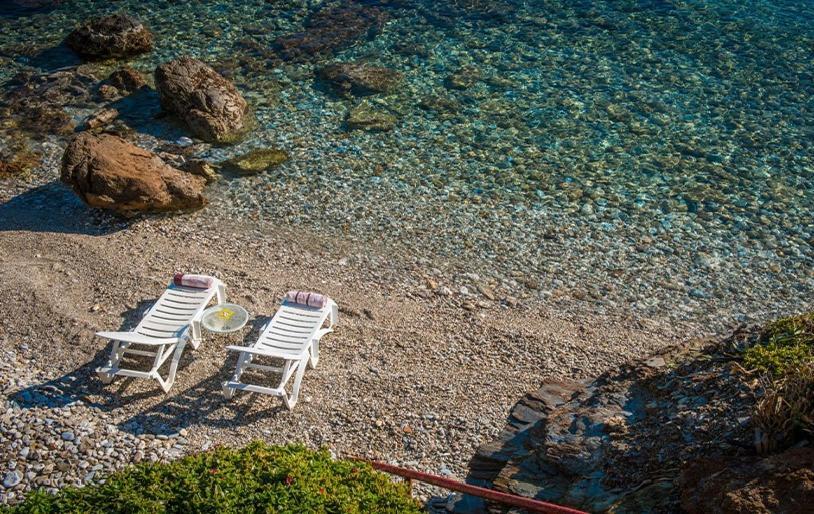 Exclusive Seaside Retreat With Shared Pool & Private Access * Palaiokastro (Crete)